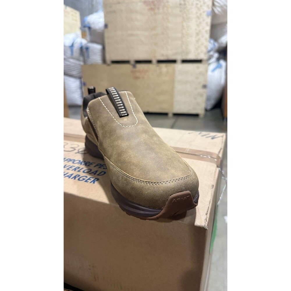 Ariat Men’s Spitfire Slip-On Casual Shoes in Brown Suede. 10.5